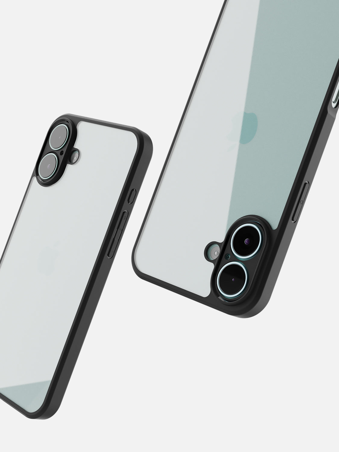 Basic Clear Case - iPhone 16 (Black)