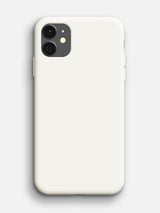 Silicone Case - iPhone 11 (Pearl White)