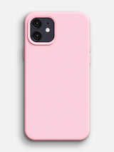Silicone Case - iPhone 12 (Baby Pink)