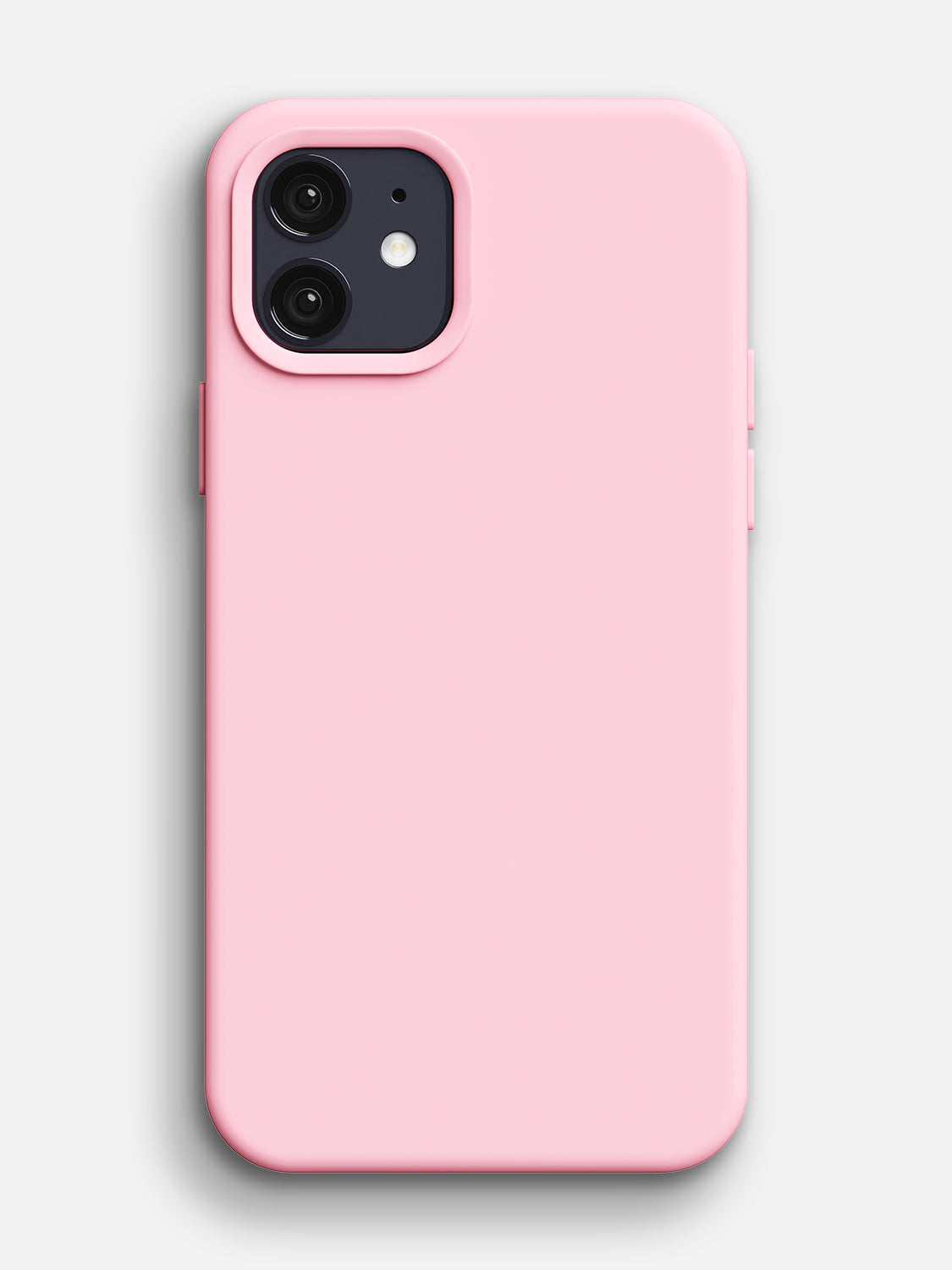 Silicone Case - iPhone 12 (Baby Pink)