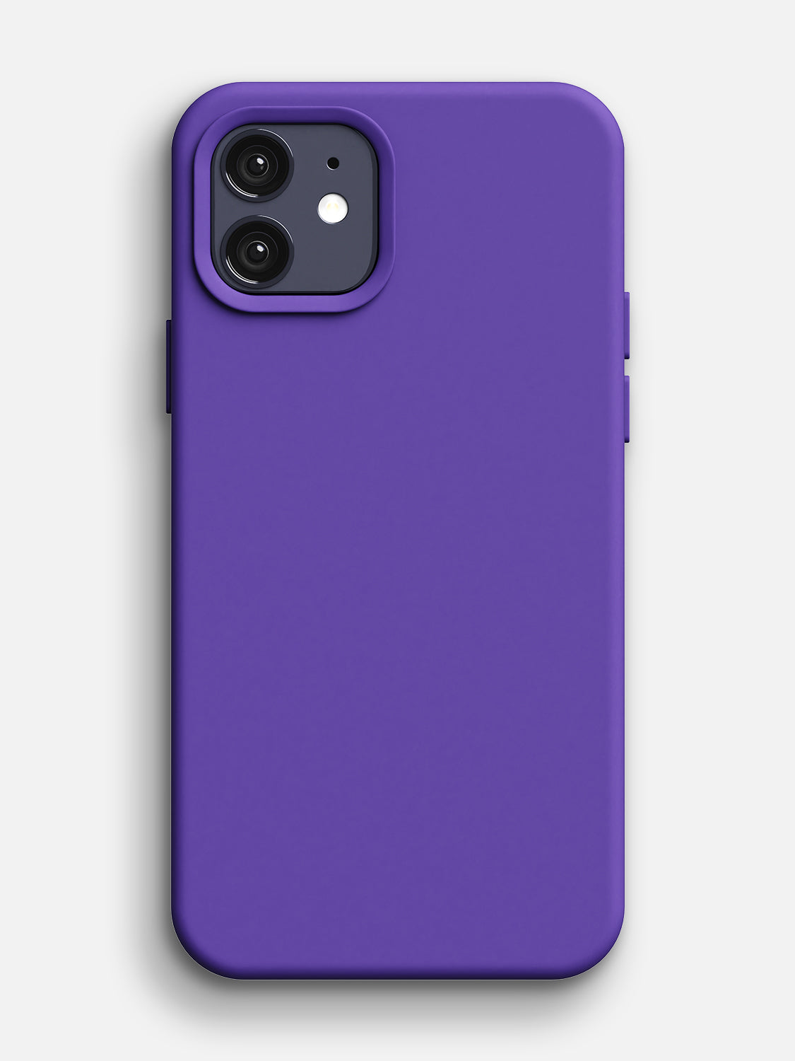 Silicone Case - iPhone 12 (Twilight Purple)