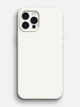 Silicone Case - iPhone 12 Pro (Pearl White)