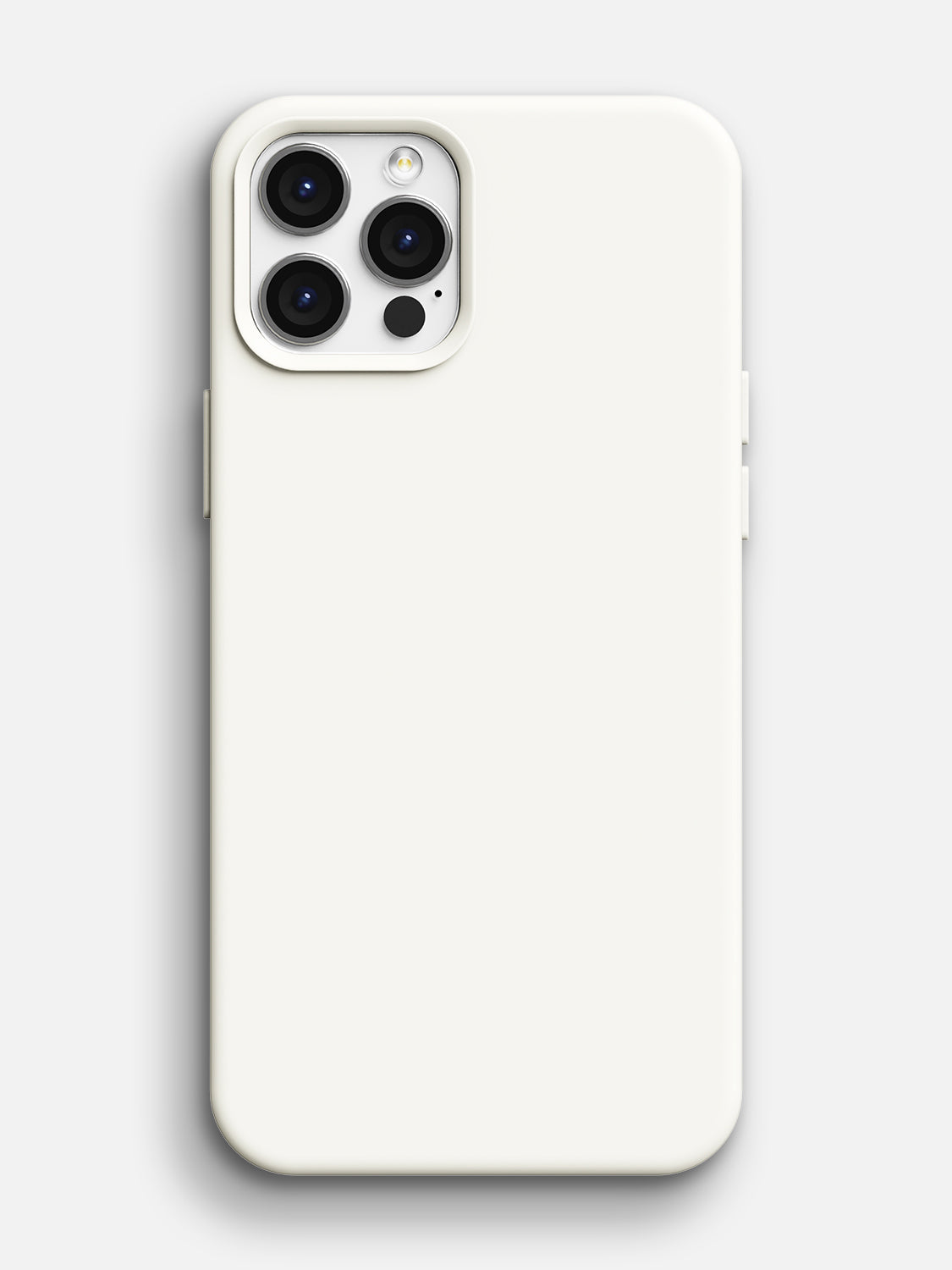 Silicone Case - iPhone 12 Pro (Pearl White)