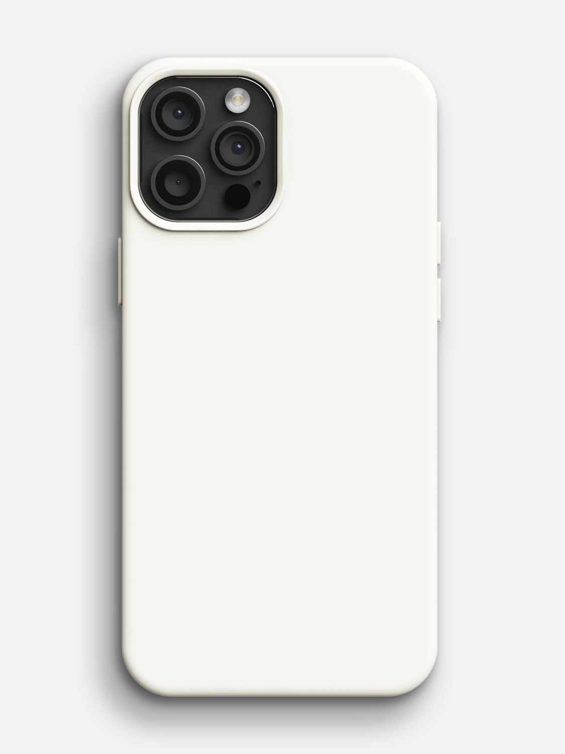 Silicone Case - iPhone 12 Pro Max (Pearl White)