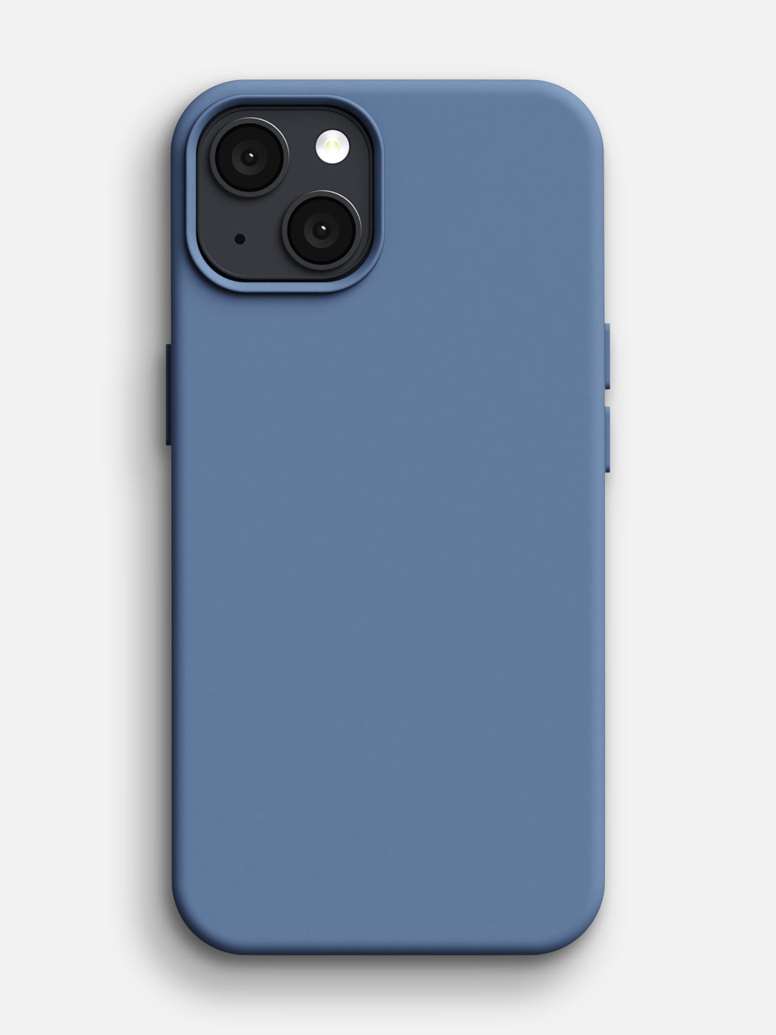 Silicone Case - iPhone 13 (Steel Blue)