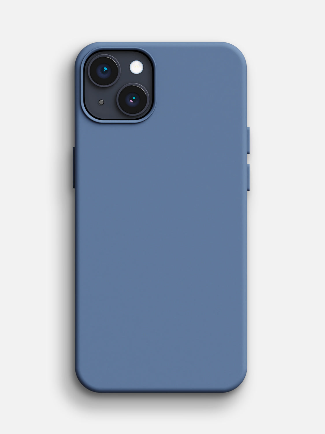 Silicone Case - iPhone 12 Mini (Steel Blue)