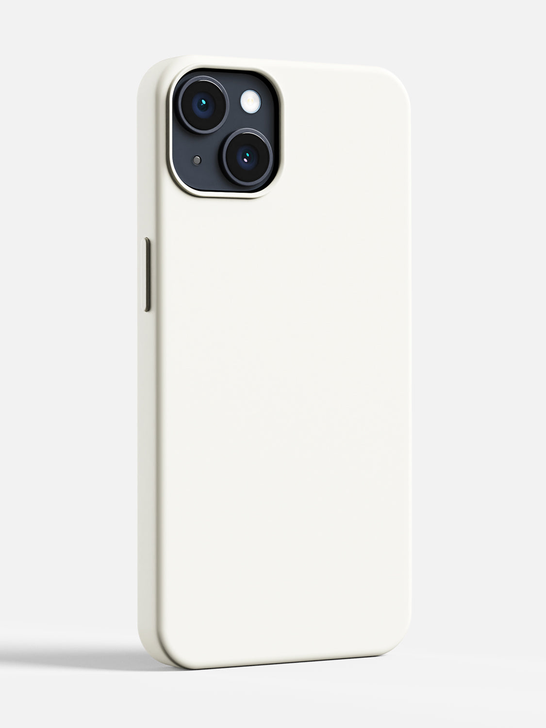 Silicone Case - iPhone 13 Mini (Pearl White)