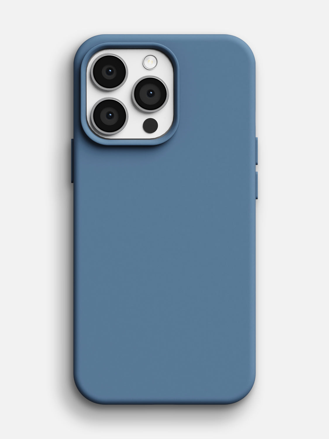 Silicone Case - iPhone 13 Pro (Steel Blue)