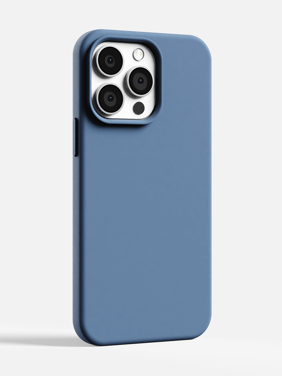 Silicone Case - iPhone 13 Pro (Steel Blue)