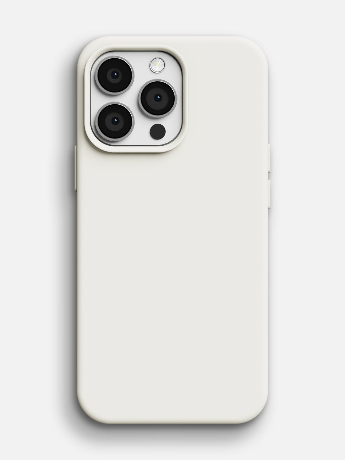 Silicone Case - iPhone 13 Pro (Pearl White)