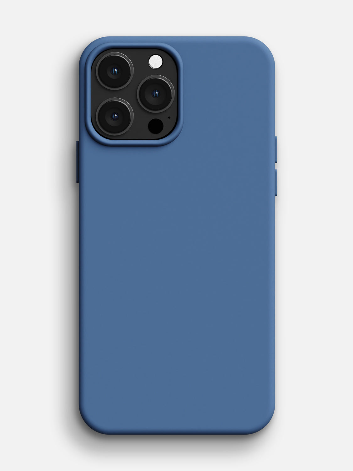 Silicone Case - iPhone 13 Pro Max (Steel Blue)
