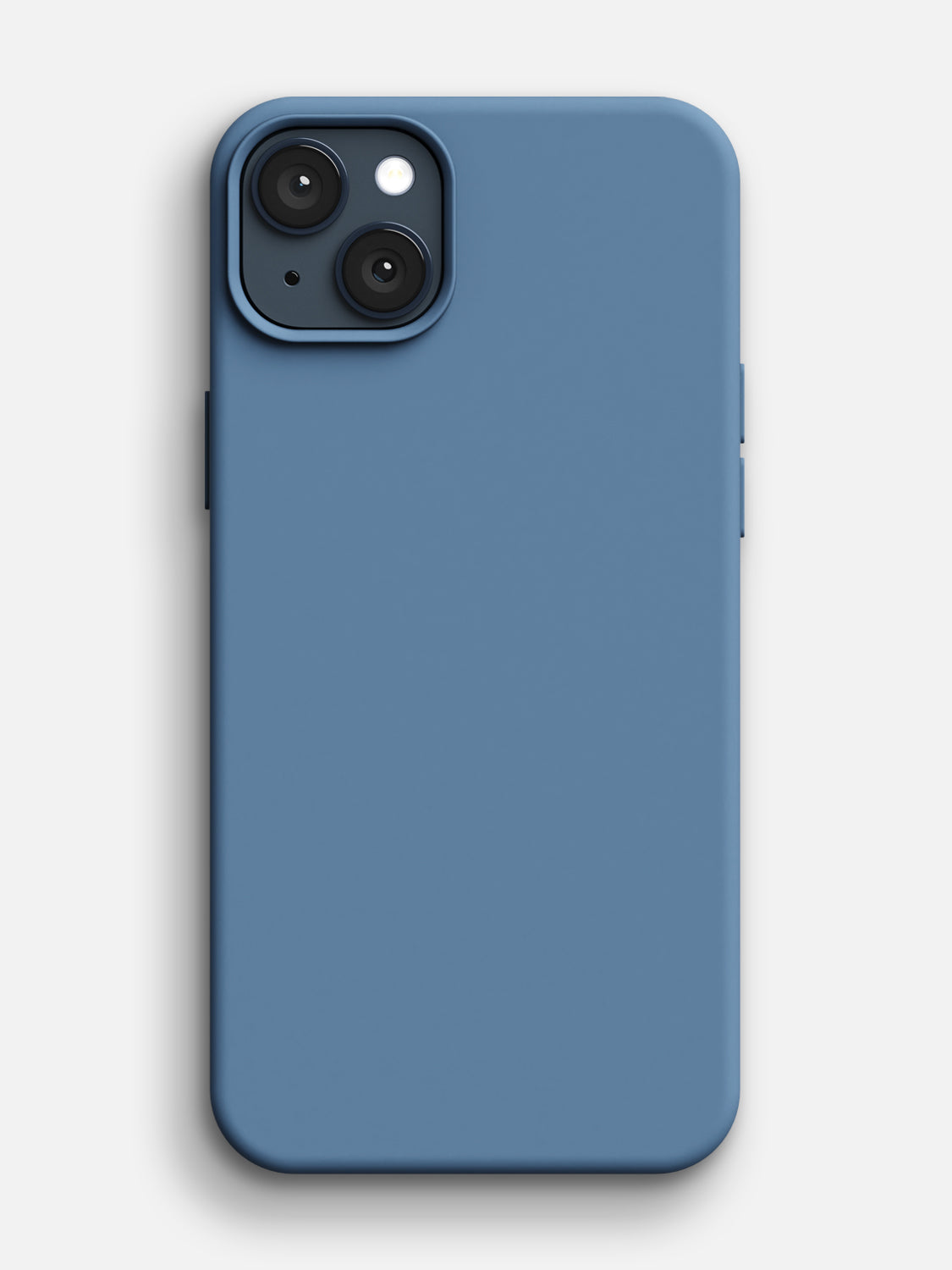 Silicone Case - iPhone 14 Plus (Steel Blue)