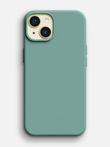 Silicone Case - iPhone 15 (Winter Green)