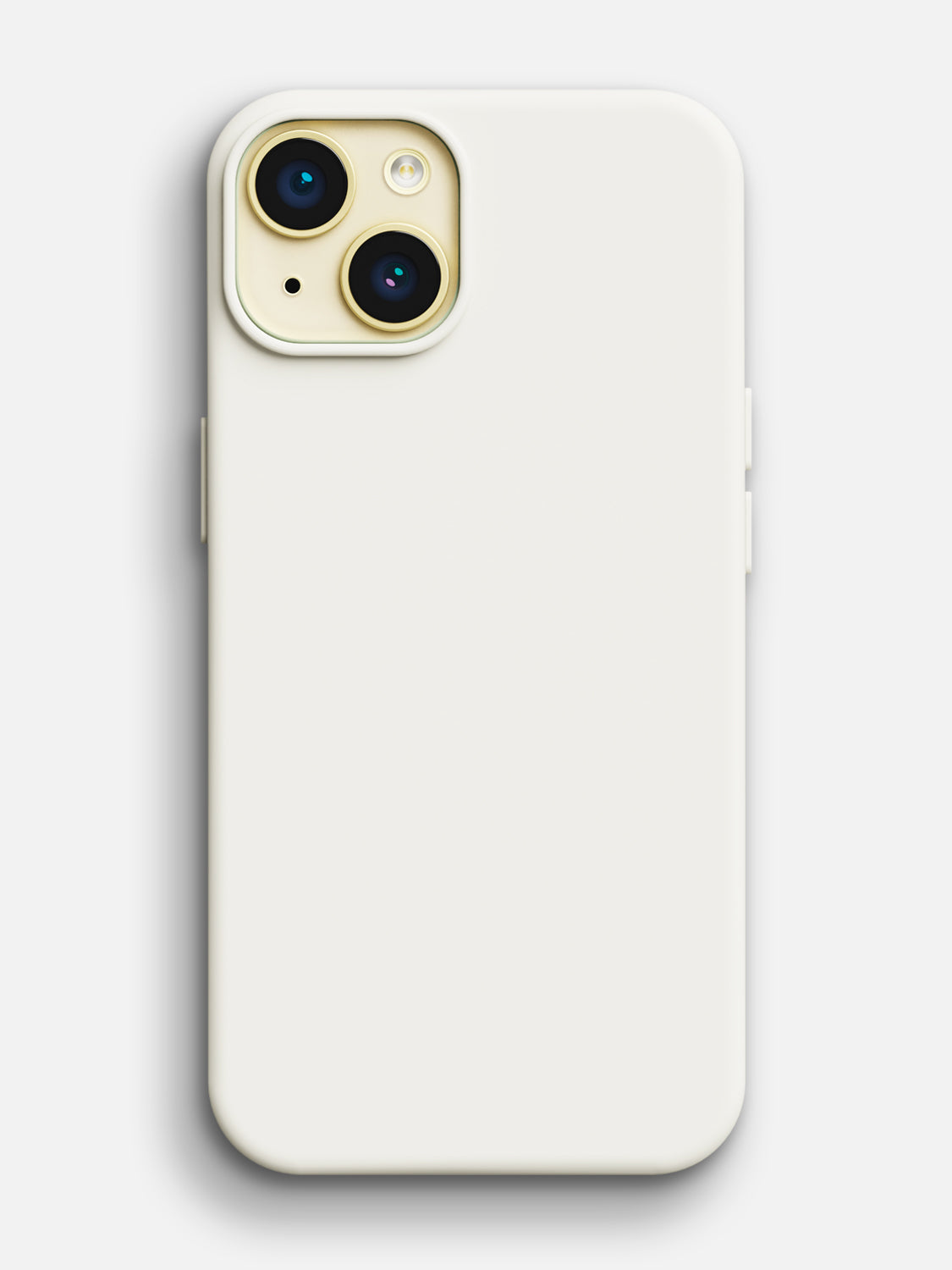 Silicone Case - iPhone 15 (Pearl White)