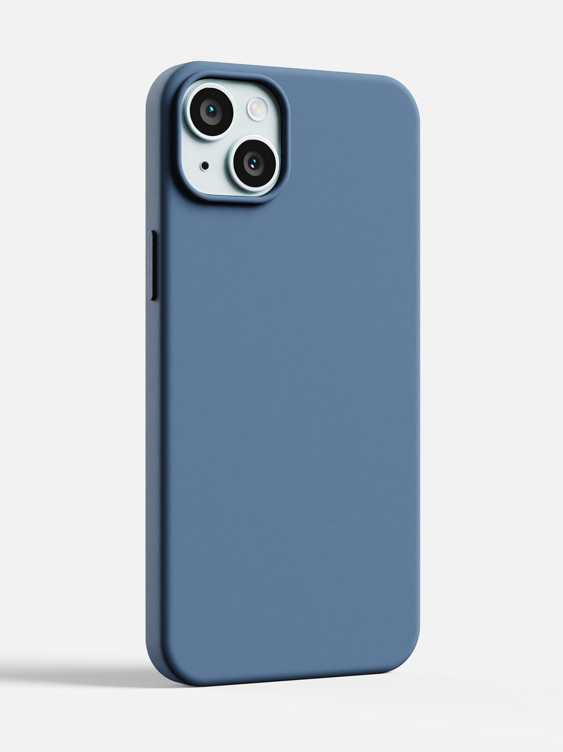 Silicone Case - iPhone 15 Plus (Steel Blue)