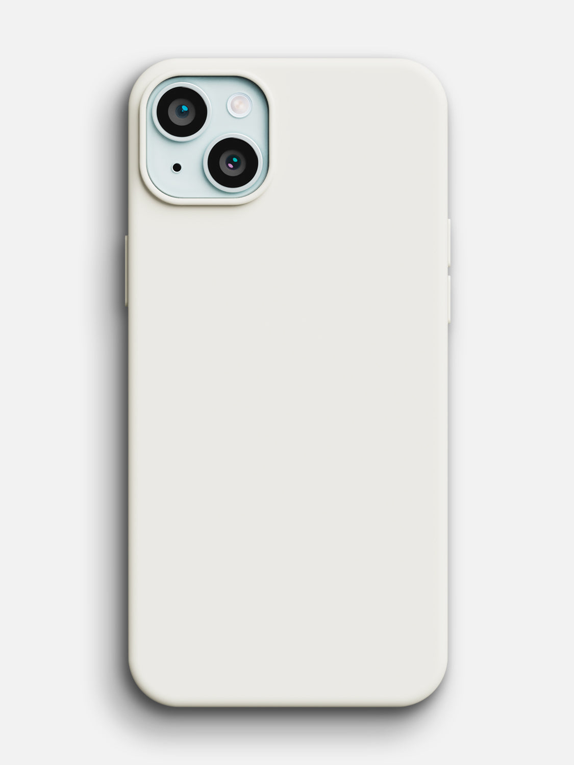 Silicone Case - iPhone 15 Plus (Pearl White)