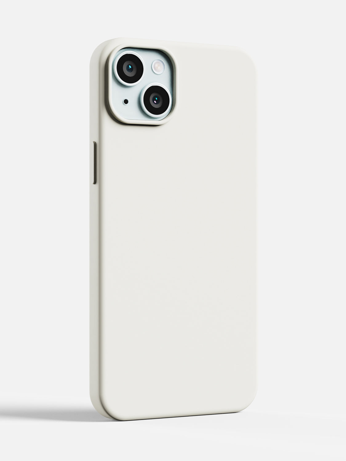 Silicone Case - iPhone 15 Plus (Pearl White)