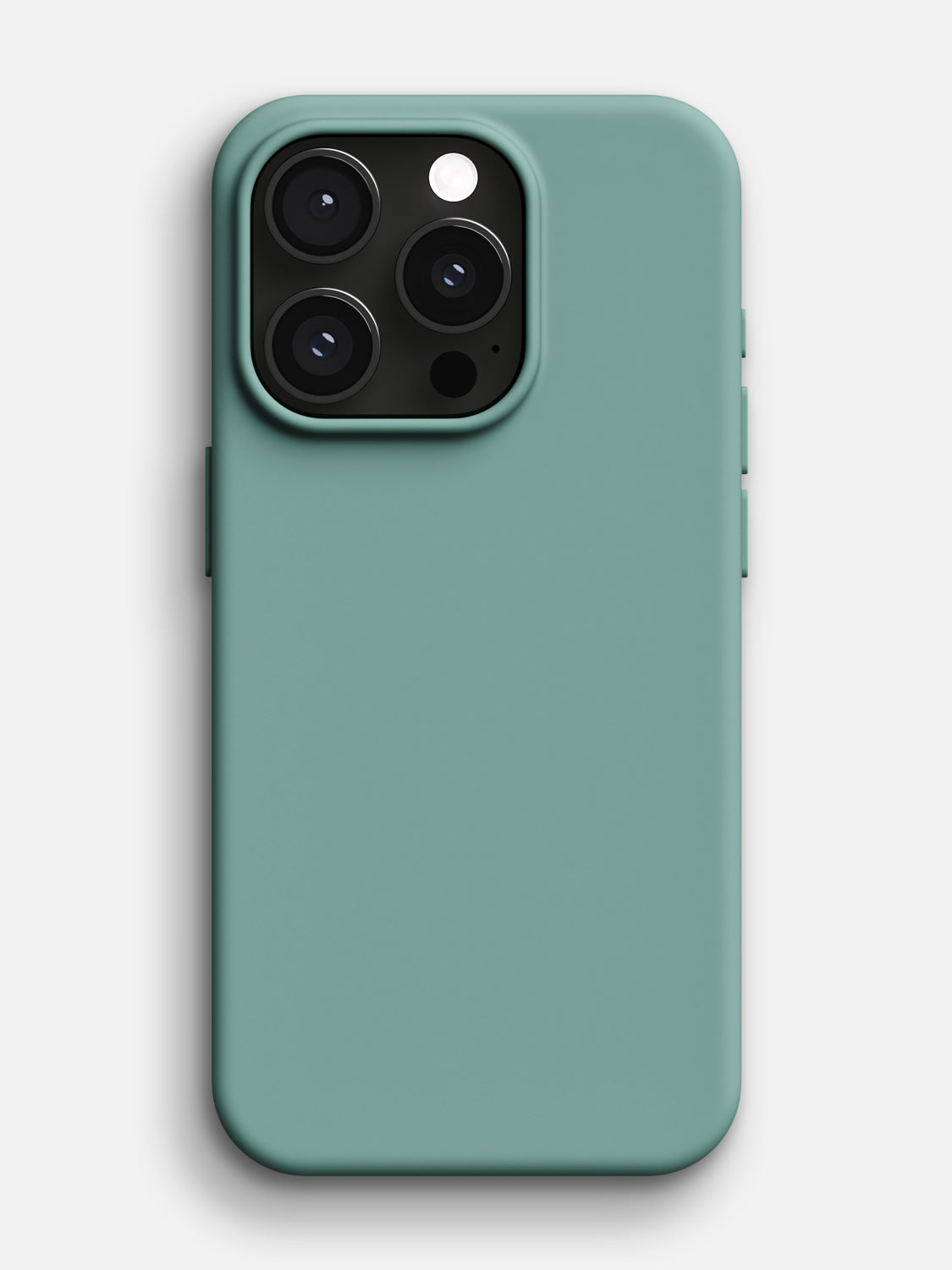 Silicone Case - iPhone 15 Pro (Winter Green)