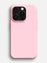 Silicone Case - iPhone 15 Pro (Baby Pink)