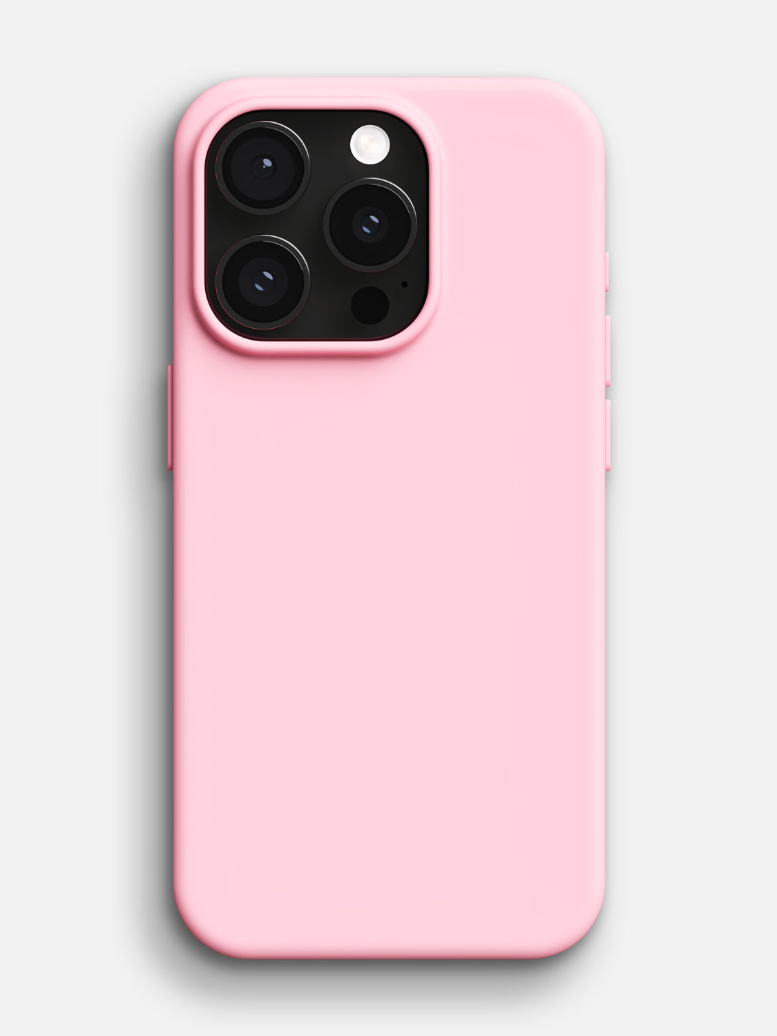 Silicone Case - iPhone 15 Pro (Baby Pink)