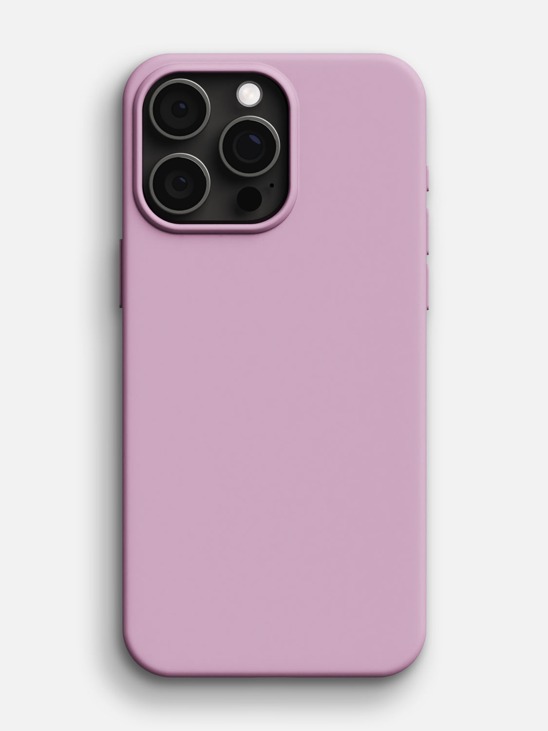 Silicone Case - iPhone 15 Pro Max (Fragrant Lilac)