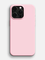 Silicone Case - iPhone 15 Pro Max (Baby Pink)