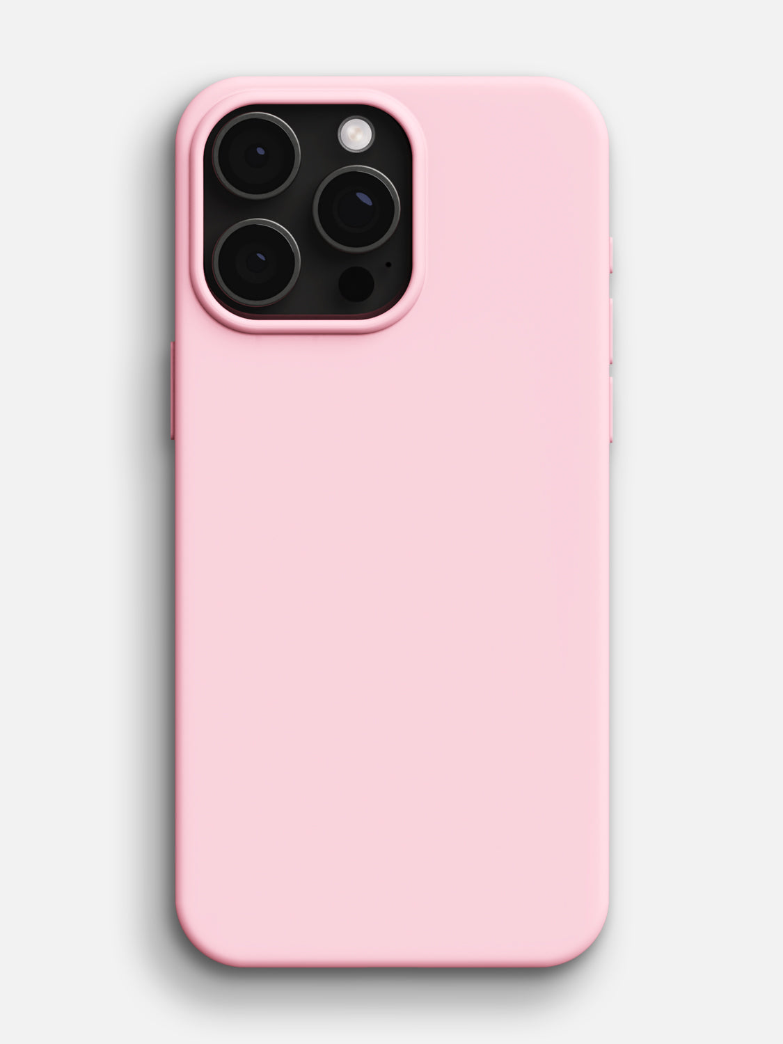 Silicone Case - iPhone 15 Pro Max (Baby Pink)