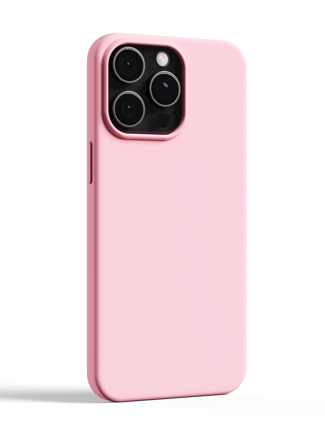 Silicone Case - iPhone 15 Pro Max (Baby Pink)