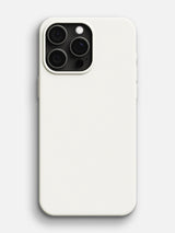 Silicone Case - iPhone 15 Pro Max (Pearl White)