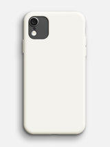 Silicone Case - iPhone XR (Pearl White)