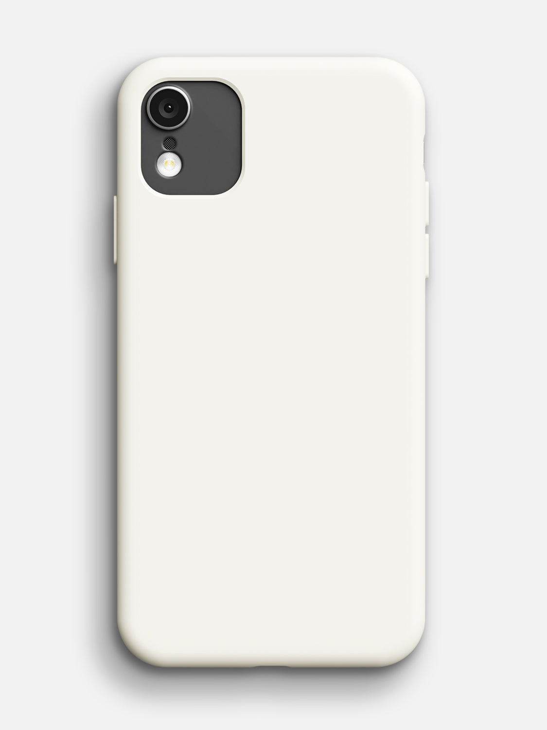 Silicone Case - iPhone XR (Pearl White)