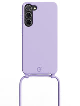 Silicon Crossbody Sling Case - Galaxy S23 Plus (Lilac - Rope)