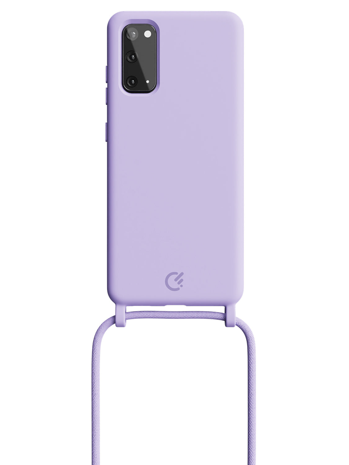 Silicon Crossbody Sling Case - Galaxy S20 FE (Lilac - Rope)