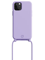 Silicon Crossbody Sling Case - iPhone 11 Pro (Lilac - Rope)