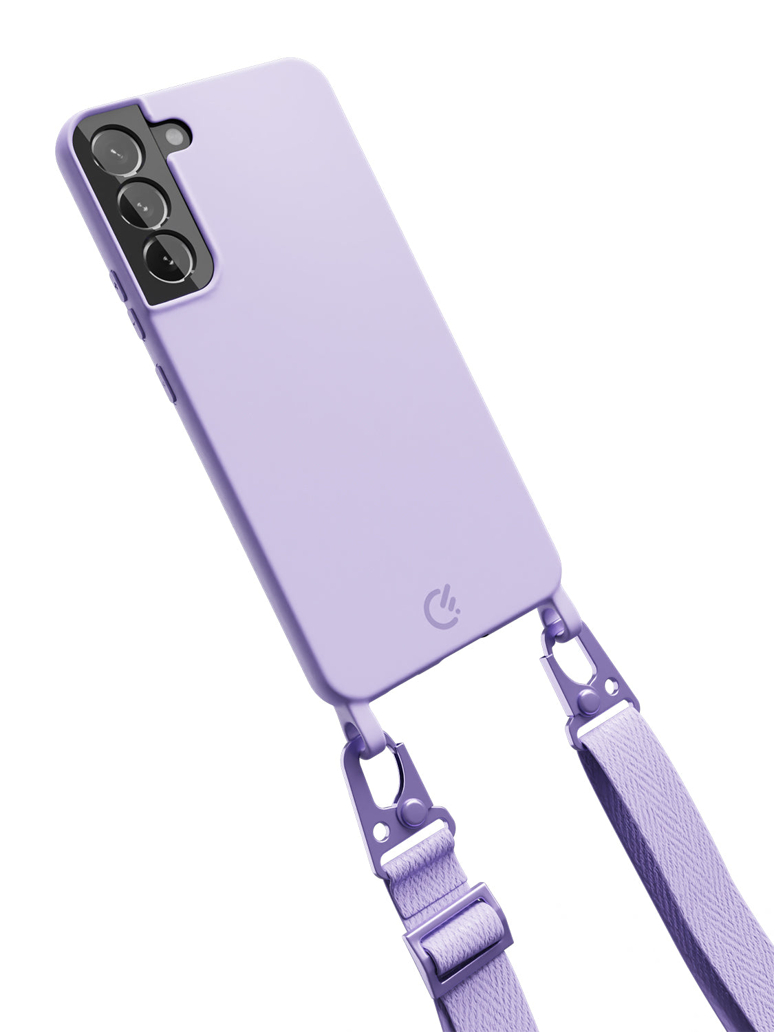 Silicon Crossbody Sling Case - Galaxy S22 Plus (Lilac - Lanyard)