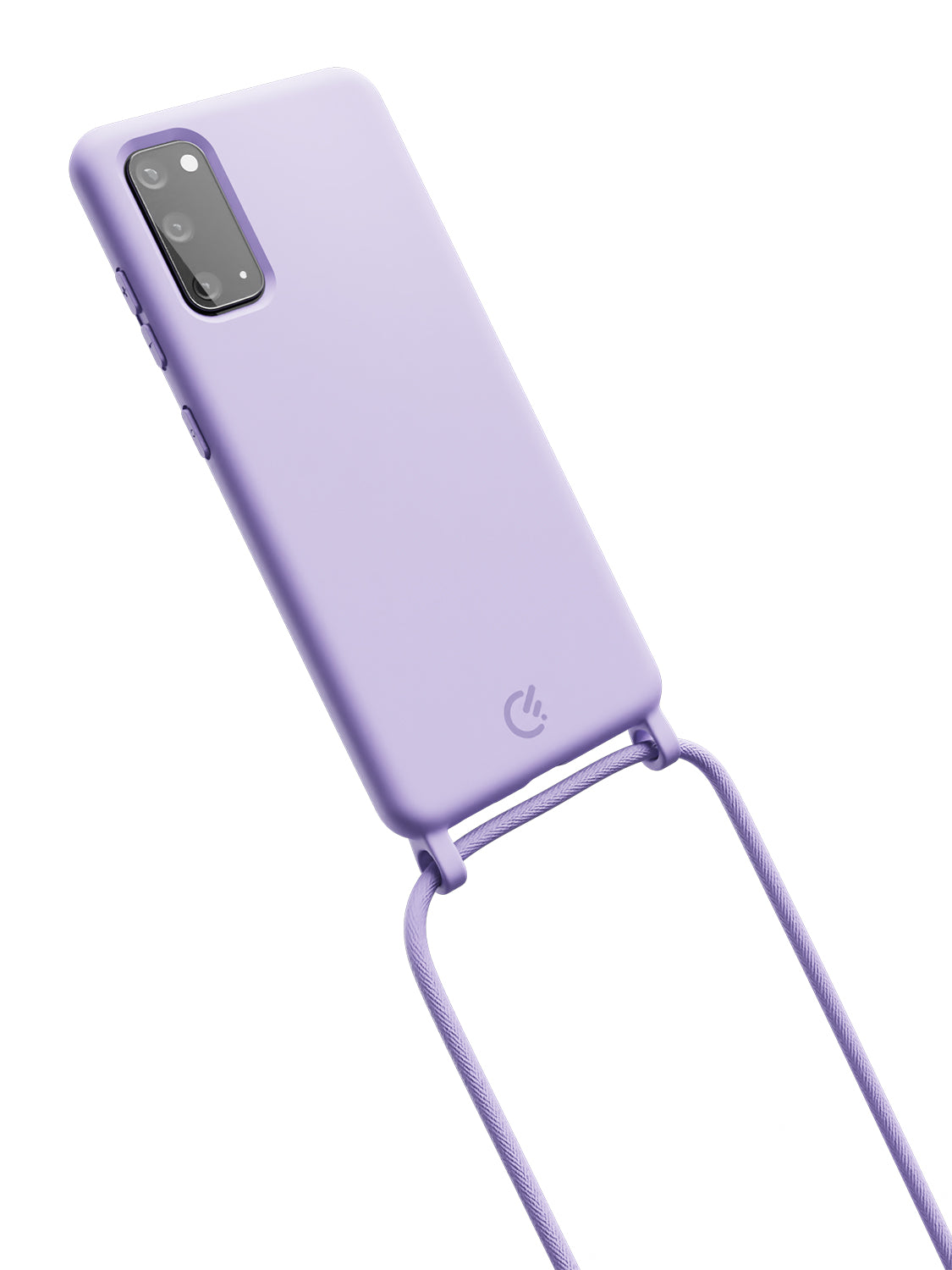 Silicon Crossbody Sling Case - Galaxy S20 FE (Lilac - Rope)