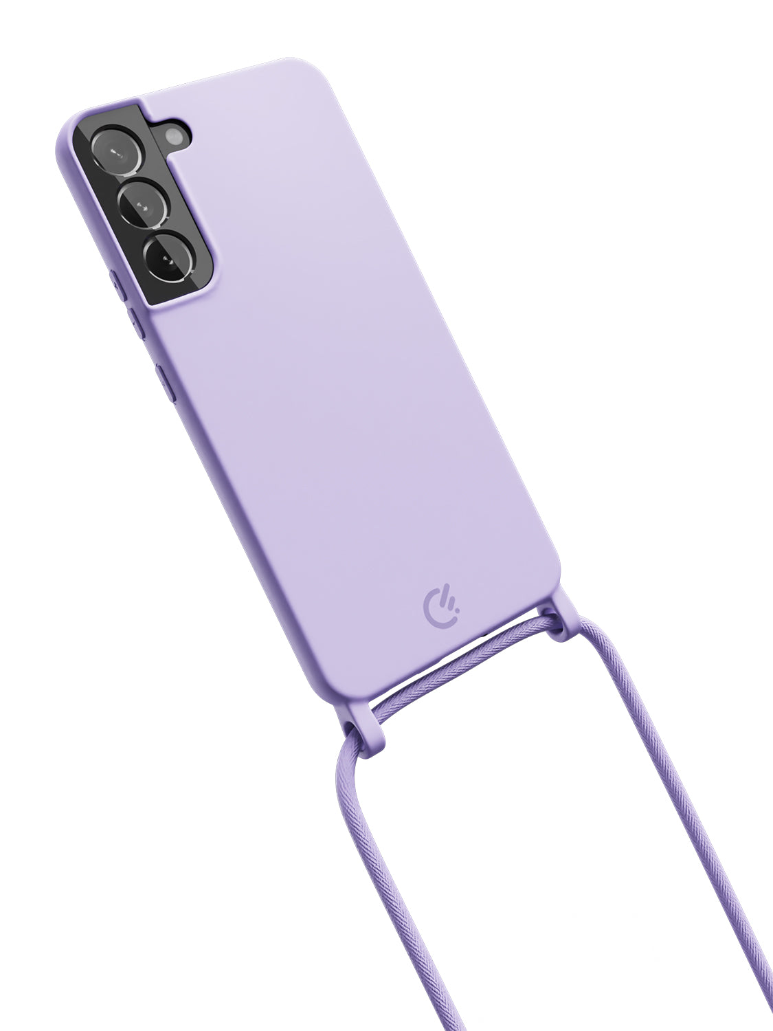 Silicon Crossbody Sling Case - Galaxy S22 Plus (Lilac - Rope)