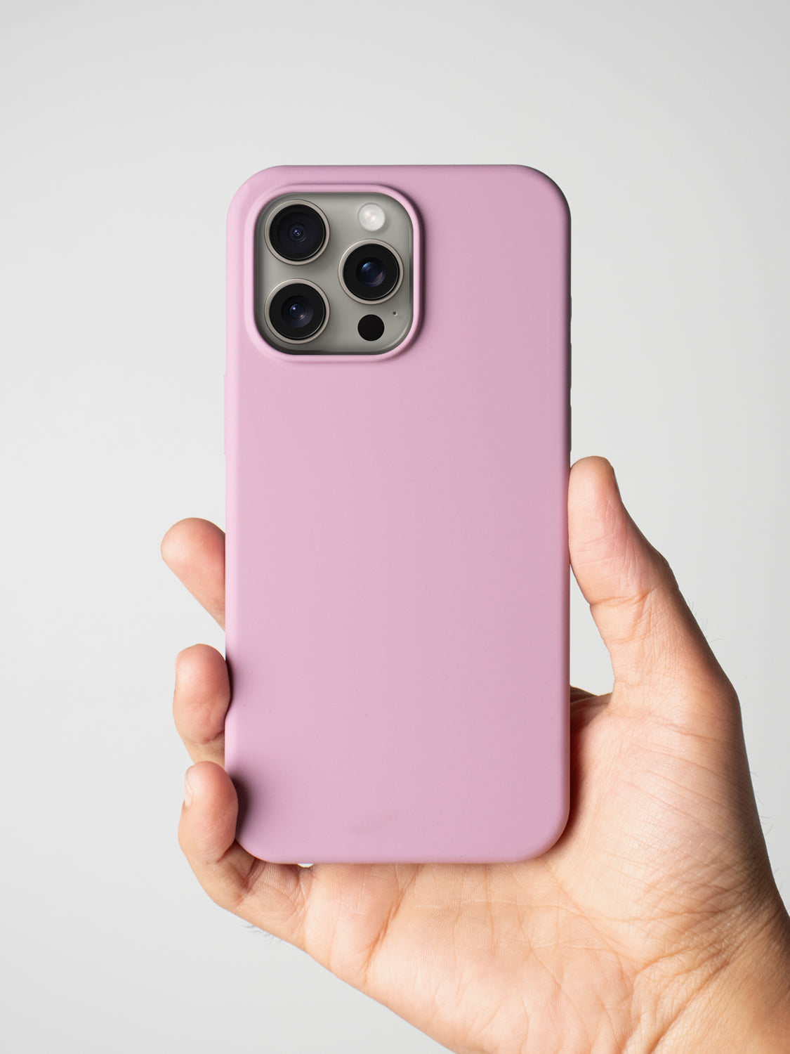 Silicone Case - iPhone 15 (Fragrant Lilac)