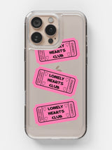 Lonely Hearts Club Clear Case - iPhone 16 Pro Max