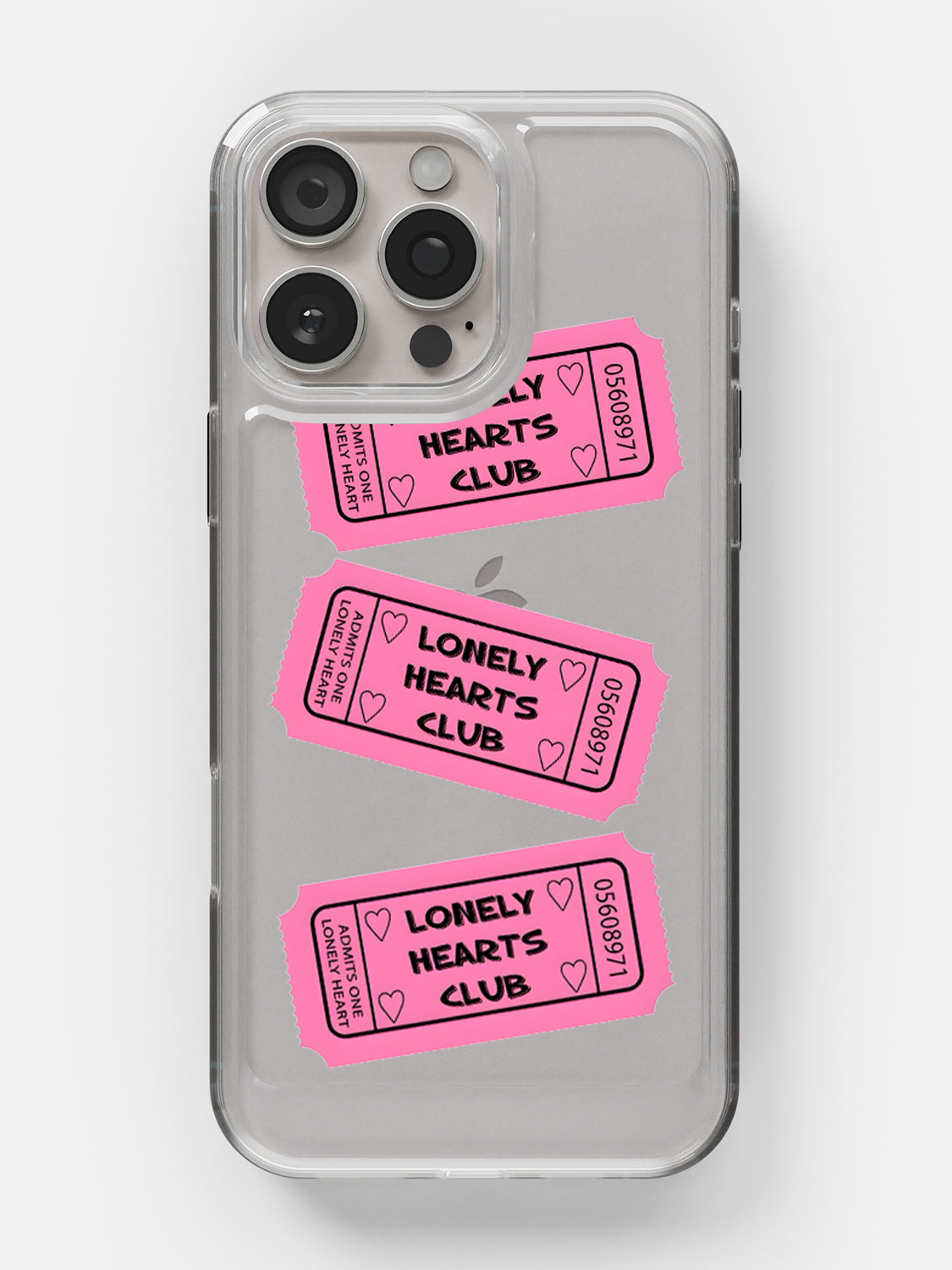 Lonely Hearts Club Clear Case - iPhone 16 Pro