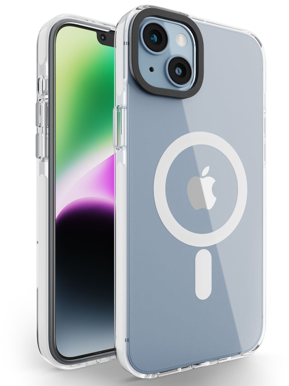 Customise MagSafe Clear Case - iPhone 14 Plus (White)