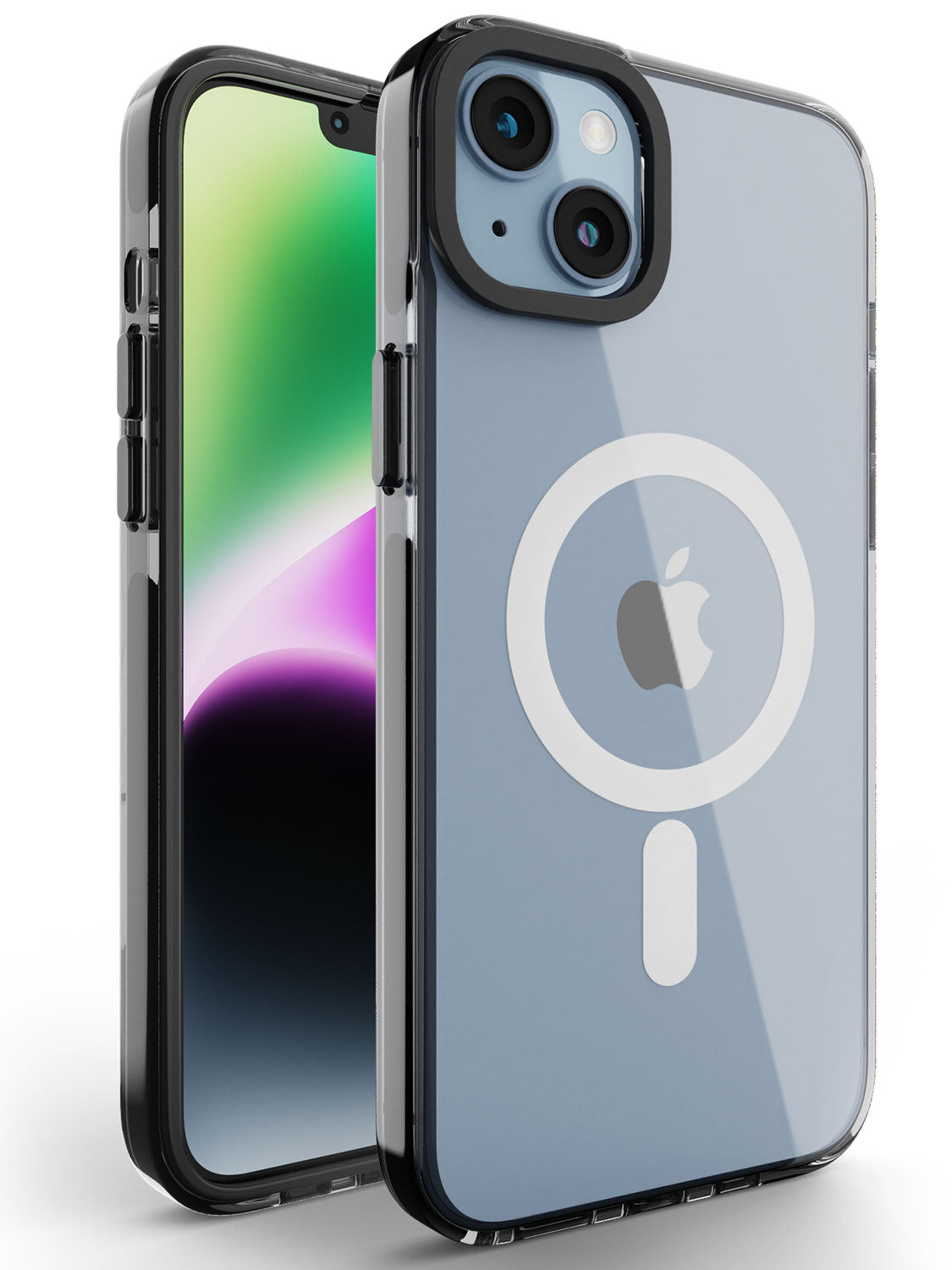 MagSafe Clear Case - iPhone 14 Plus (Black)