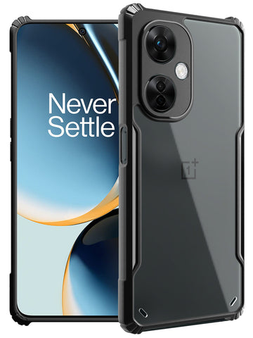 Clear Hybrid Bumper Case - OnePlus Nord CE 3 Lite