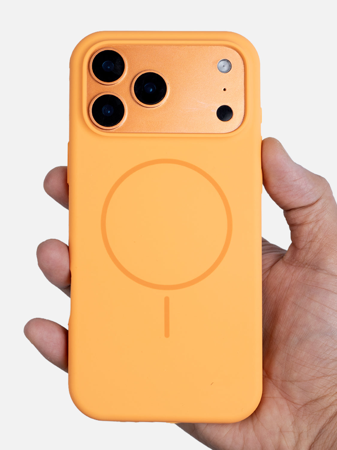 Magsafe Silicone Case - iPhone 17 Pro Max (Orange)