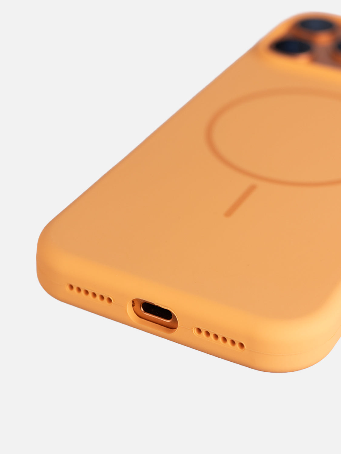 Magsafe Silicone Case - iPhone 17 Pro (Orange)
