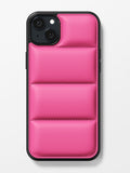 iPhone 14 Plus Pink Puffer Case