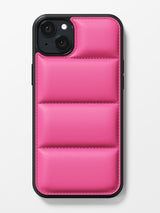 iPhone 14 Plus Pink Puffer Case