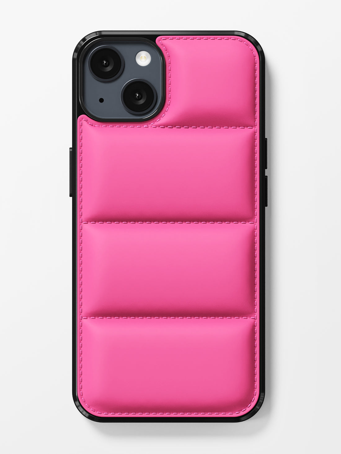 iPhone 13 Pink Puffer Case