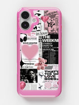 Starboy Clear Case - iPhone 16 Plus (Pink)