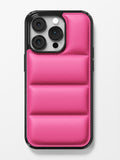 iPhone 14 Pro Pink Puffer Case